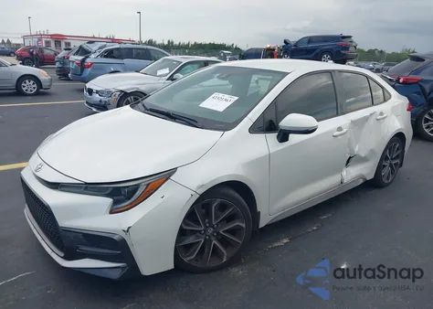 2020 Toyota Corolla Se из США, поврежденный, VIN JTDS4RCE0LJ029442